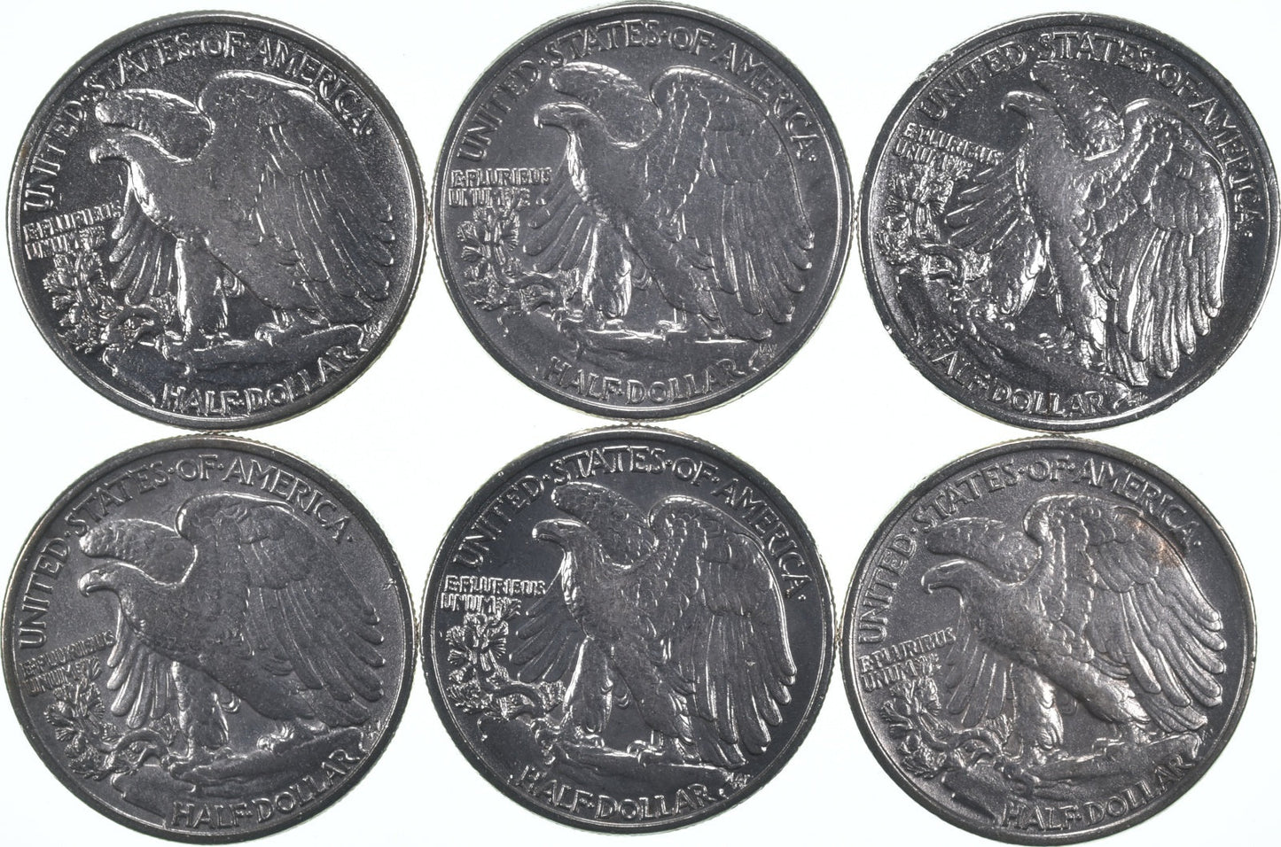 XF/AU 1943 Walking Liberty Half Dollar Polished
