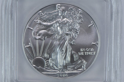 2016 American Silver Eagle MS70 ICG White Label