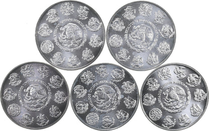 2009 Mo Mexico 1 Onza Silver Libertad