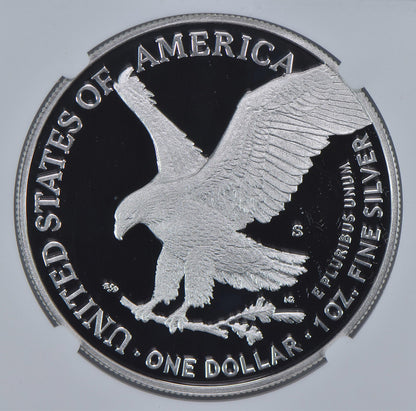 2022-S American Silver Eagle Proof 9.9 UCAM NGC X NGCX